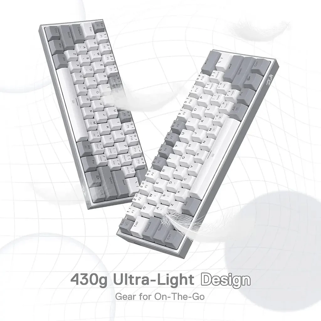 Redragon FIZZ K617 60% RGB Mechanical Keyboard with Red Switches - Image 5