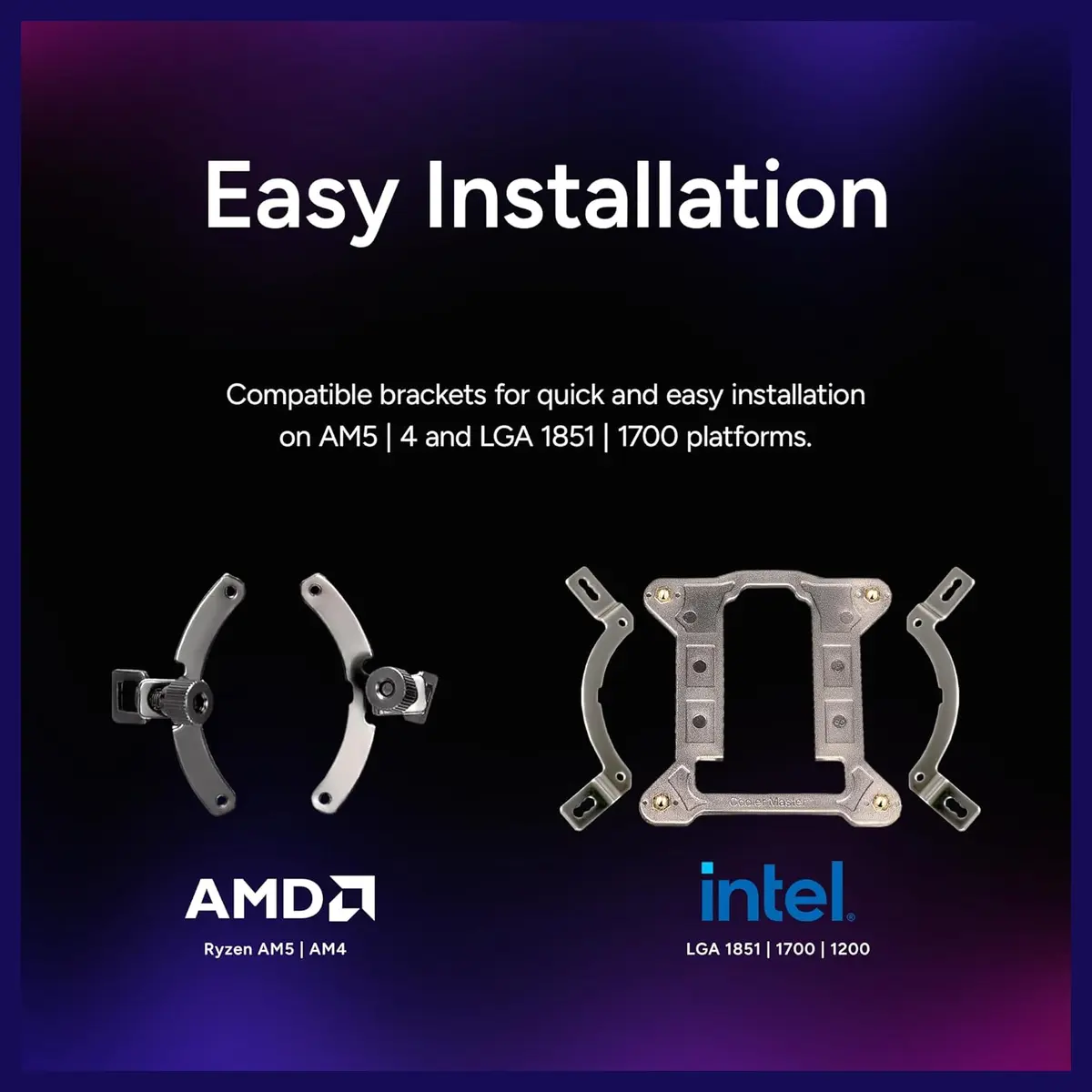 Cooler Master MasterLiquid Core II 360 Liquid CPU AIO Cooler, 360mm Radiator - Image 7