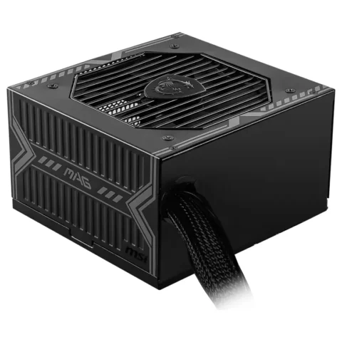 MSI MAG A650BN 650W Power Supply, 80 PLUS Bronze Up to 85%, DC-DC Circuit Design, Active PFC, 120mm Low Noise Fan