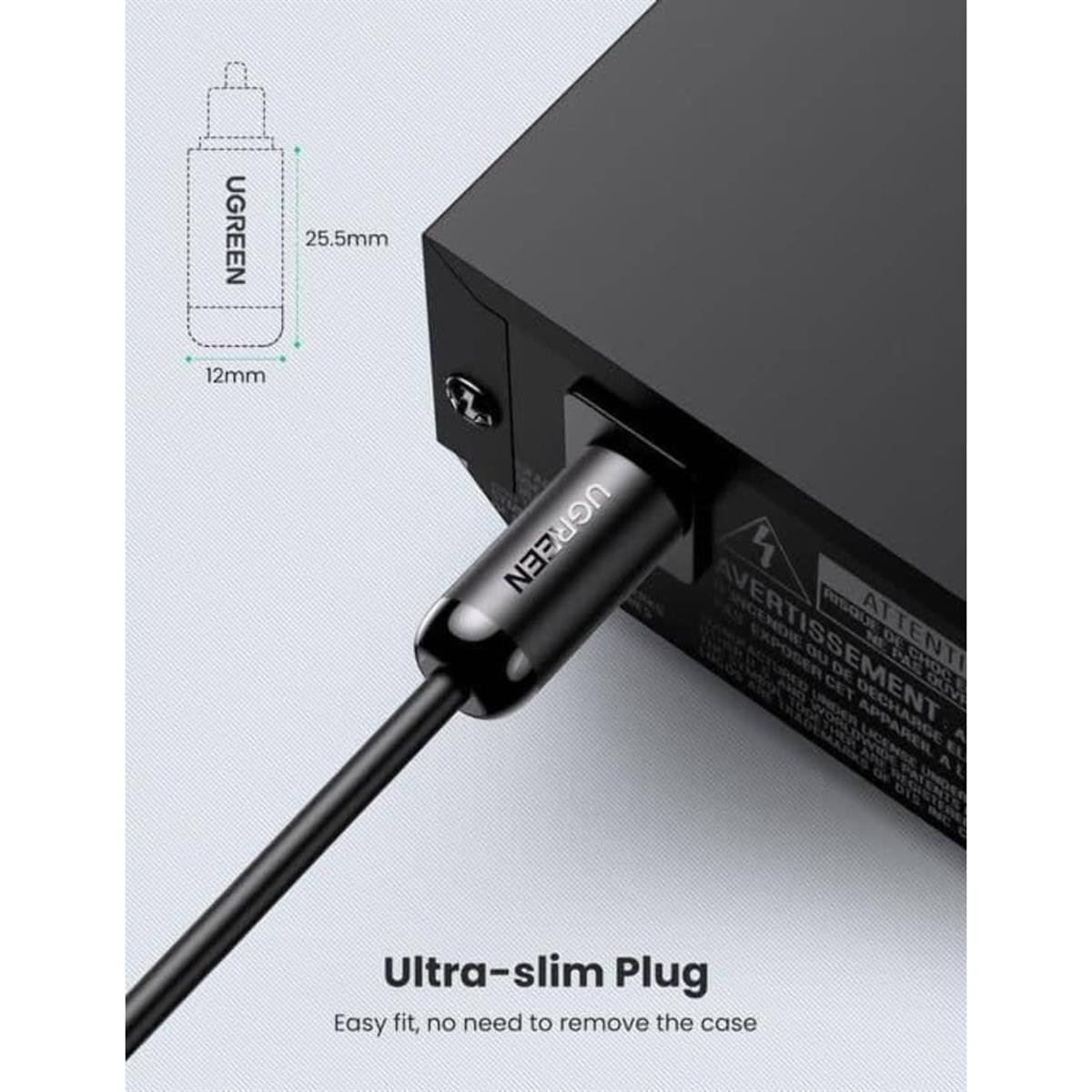 UGREEN Toslink Optical Audio Cable 3m (Black) - Image 3