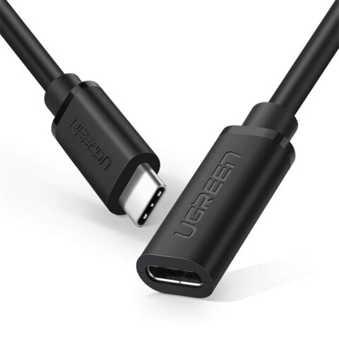 UGREEN USB-C/M to USB-C/F Gen2 5A Extension Cable 1m (Black)